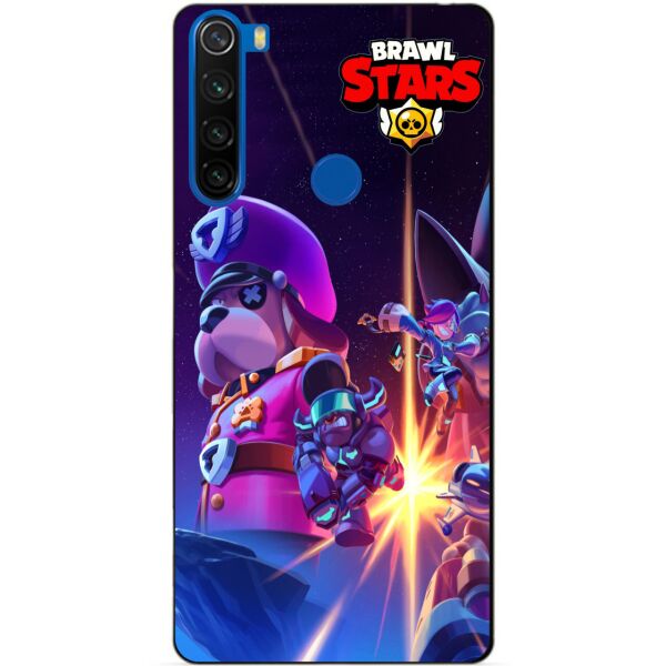 

Силиконовый чехол бампер Candy для Xiaomi Redmi Note 8t Космоопера старр