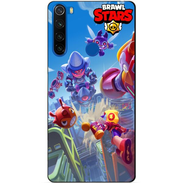 

Силиконовый чехол бампер Candy для Xiaomi Redmi Note 8t Лето с Монстрами