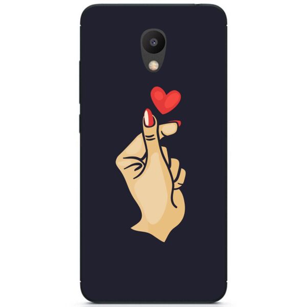 

Силиконовый чехол Candy для Meizu M6 Знак любви