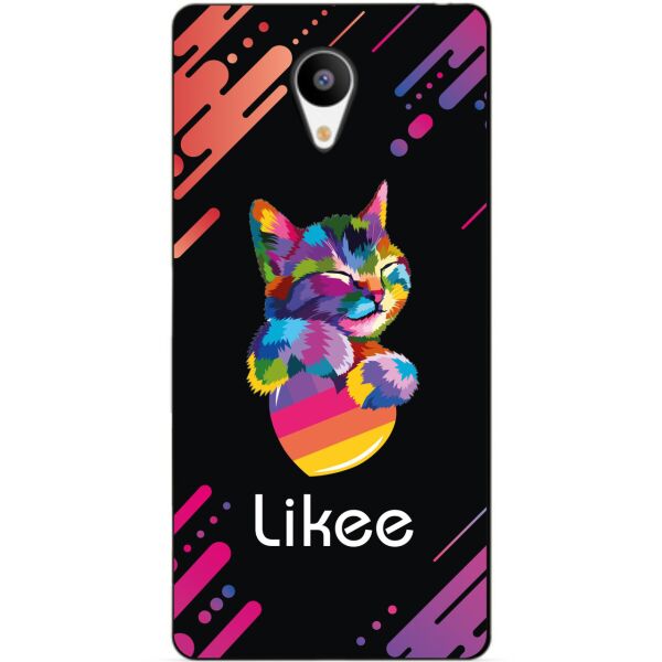 

Силиконовый бампер чехол Candy для Meizu M5s с рисунком Likee