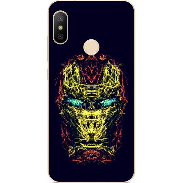 

Бампер силиконовый Candy для Xiaomi Mi 8 с рисунком Железный человек