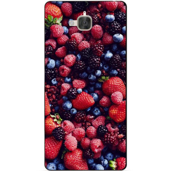 

Бампер силиконовый чехол Candy для Huawei Y6 Pro с рисунком Ягоды