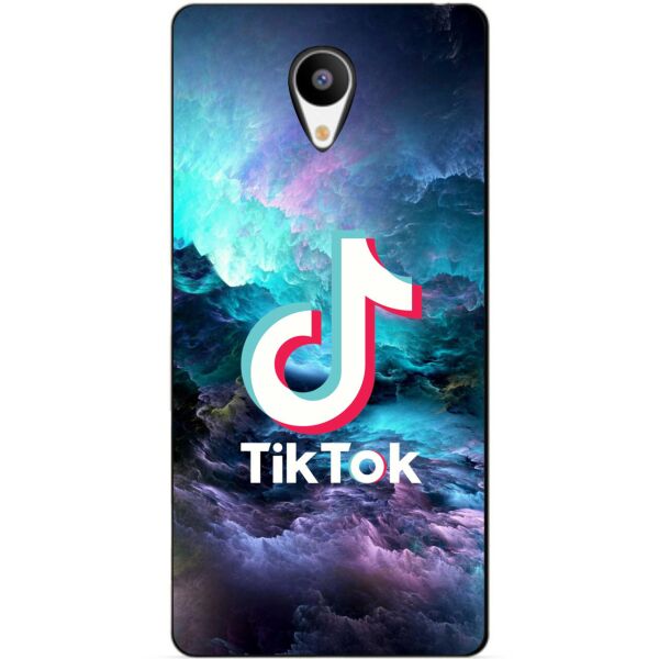 

Силиконовый бампер чехол Candy для Meizu M5s с рисунком Tik Tok