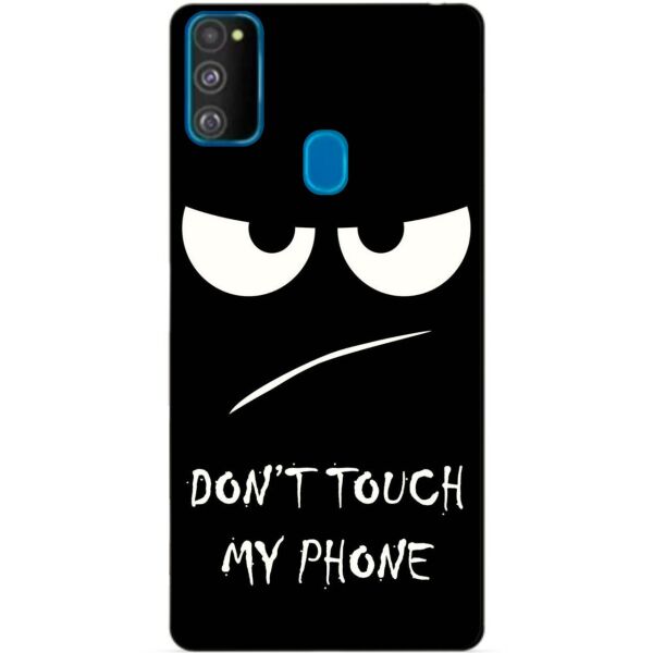 

Силиконовый бампер чехол Candy для Samsung M21 Galaxy M215f с рисунком Глаза