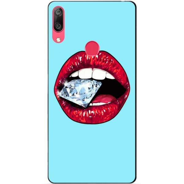 

Бампер силиконовый чехол Candy для Huawei Y7 2019 Бриллиант