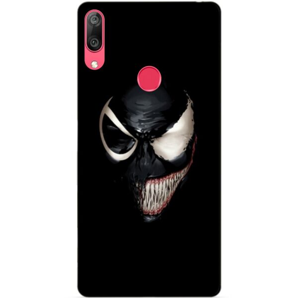 

Бампер силиконовый чехол Candy для Huawei Y7 2019 Веном