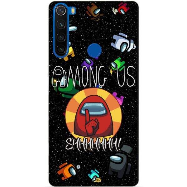 

Силиконовый чехол бампер Candy для Xiaomi Redmi Note 8t с рисунком Among Us