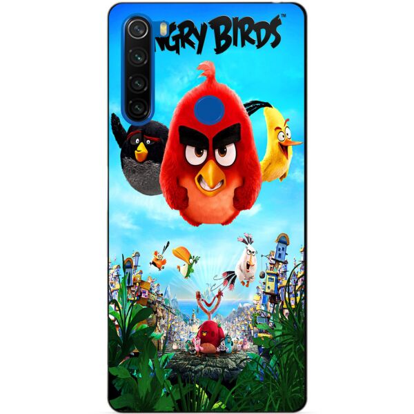 

Силиконовый чехол бампер Candy для Xiaomi Redmi Note 8t с рисунком Angry Birds