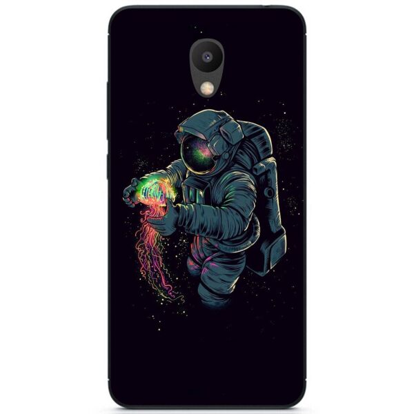 

Силиконовый бампер чехол Candy для Meizu M5s с рисунком Медуза