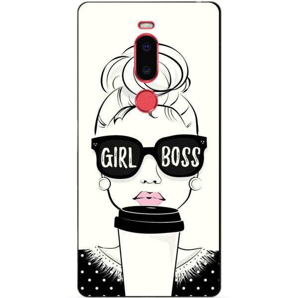 

Силиконовый чехол Candy для Meizu M8 Girl Boss