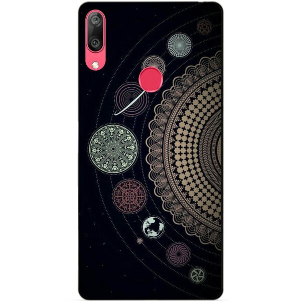 

Бампер силиконовый чехол Candy для Huawei Y7 2019 Мандала