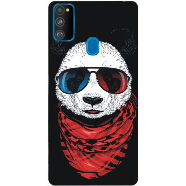 

Силиконовый бампер чехол Candy для Samsung M21 Galaxy M215f с рисунком Панда