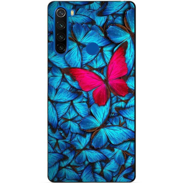 

Силиконовый чехол бампер Candy для Xiaomi Redmi Note 8t с рисунком Бабочки