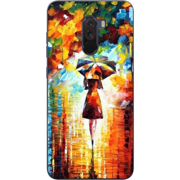 

Бампер силиконовый Candy для Xiaomi Pocophone F1 с рисунком Под зонтом