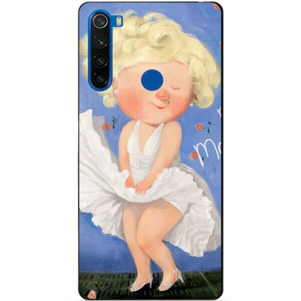 

Силиконовый чехол бампер Candy для Xiaomi Redmi Note 8t с рисунком Гапчинская Монро