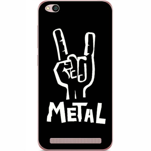 

Бампер силиконовый Candy для Xiaomi Redmi 5a с рисунком Metal