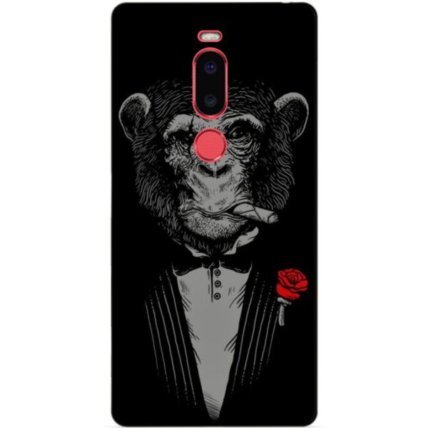 

Силиконовый чехол Candy для Meizu M8 Обезьяна с сигарой