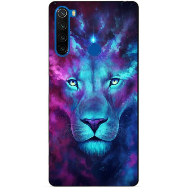 

Силиконовый чехол бампер Candy для Xiaomi Redmi Note 8t с рисунком Космический лев