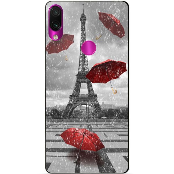 

Чехол силиконовый бампер Candy для Xiaomi Redmi Note 7 с рисунком Париж