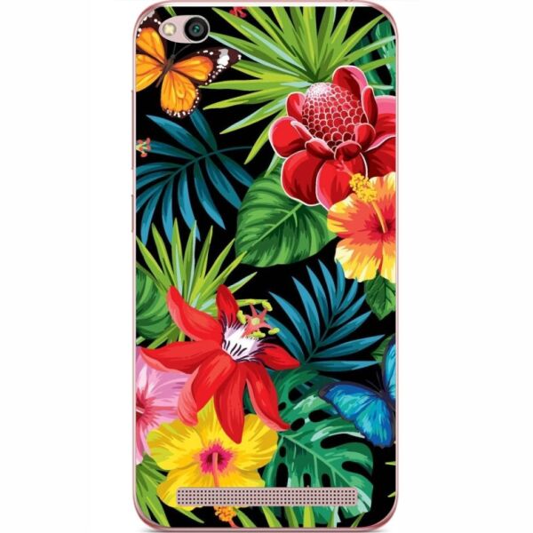 

Бампер силиконовый Candy для Xiaomi Redmi 5a с рисунком Райские цветы