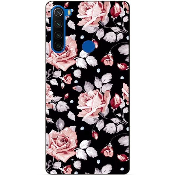 

Силиконовый чехол бампер Candy для Xiaomi Redmi Note 8t с рисунком Розы