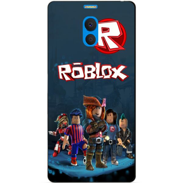 

Силиконовый бампер чехол Candy для Meizu M6 Note с рисунком Roblox
