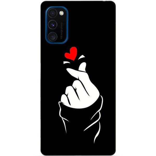 

Силиконовый бампер чехол Candy для Samsung M30s 2019 Galaxy M307f с рисунком Знак Любви