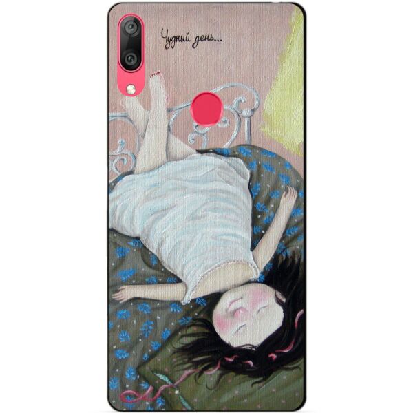 

Бампер силиконовый чехол Candy для Huawei Y7 2019 с рисунком Чудный день