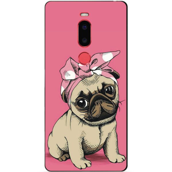 

Силиконовый чехол Candy для Meizu M8 с рисунком Мопсик