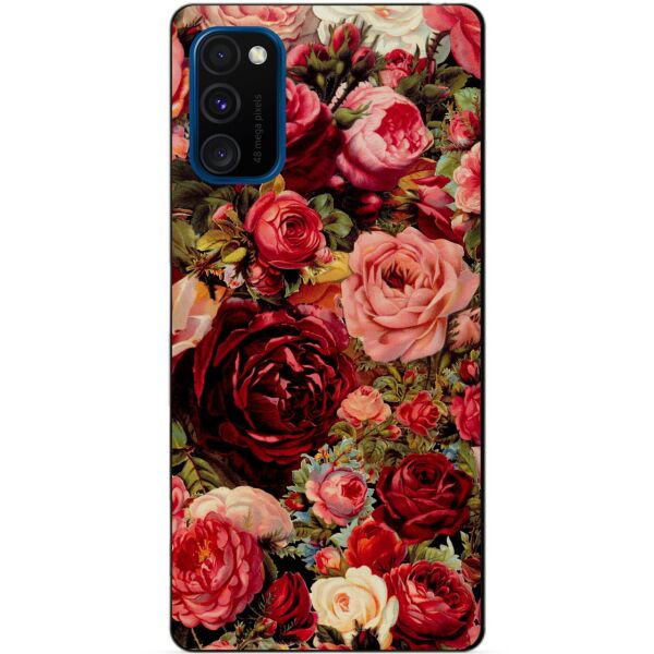 

Силиконовый бампер чехол Candy для Samsung M30s 2019 Galaxy M307f с рисунком Красные розы