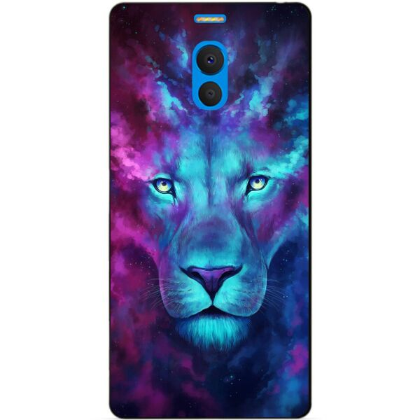 

Силиконовый бампер чехол Candy для Meizu M6 Note с рисунком Космический лев