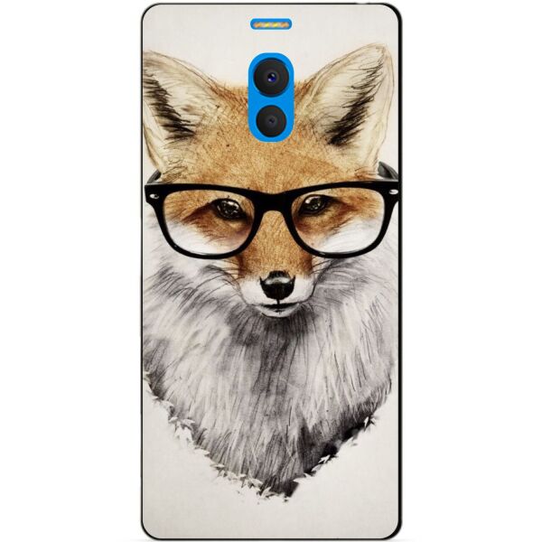 

Силиконовый бампер чехол Candy для Meizu M6 Note с рисунком Лиса