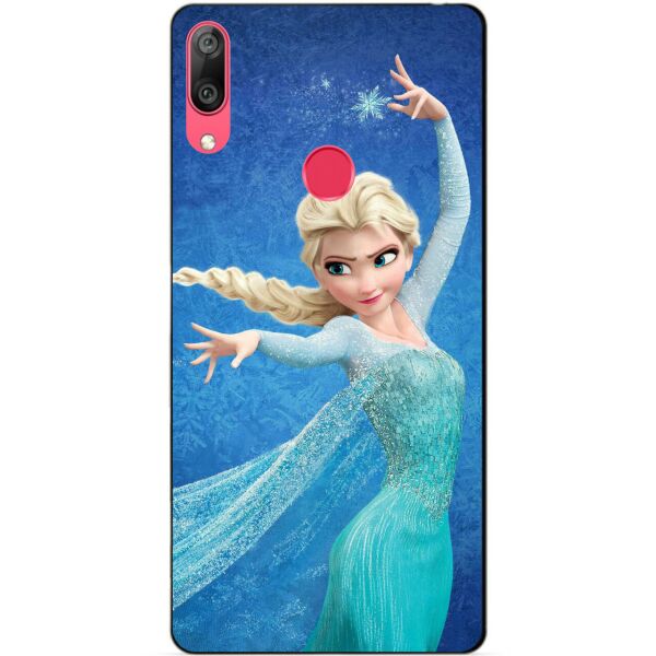 

Бампер силиконовый чехол Candy для Huawei Y7 2019 Эльза
