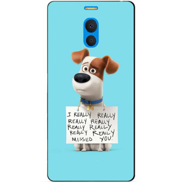

Силиконовый бампер чехол Candy для Meizu M6 Note с рисунком Пес Макс