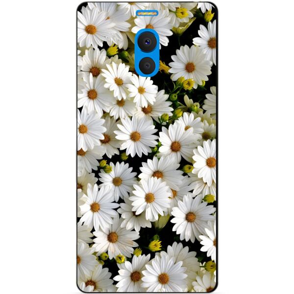 

Силиконовый бампер чехол Candy для Meizu M6 Note с рисунком Ромашки