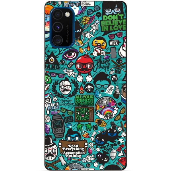 

Силиконовый бампер чехол Candy для Samsung M30s 2019 Galaxy M307f с рисунком Стикеры