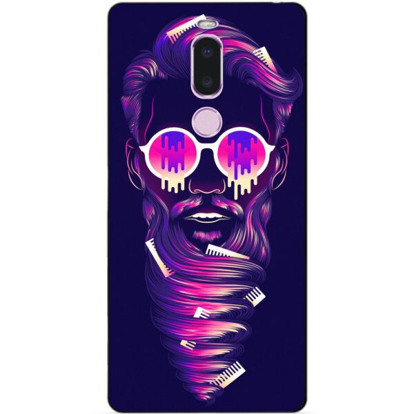 

Силиконовый чехол Candy для Meizu Note 8 с рисунком Бородач