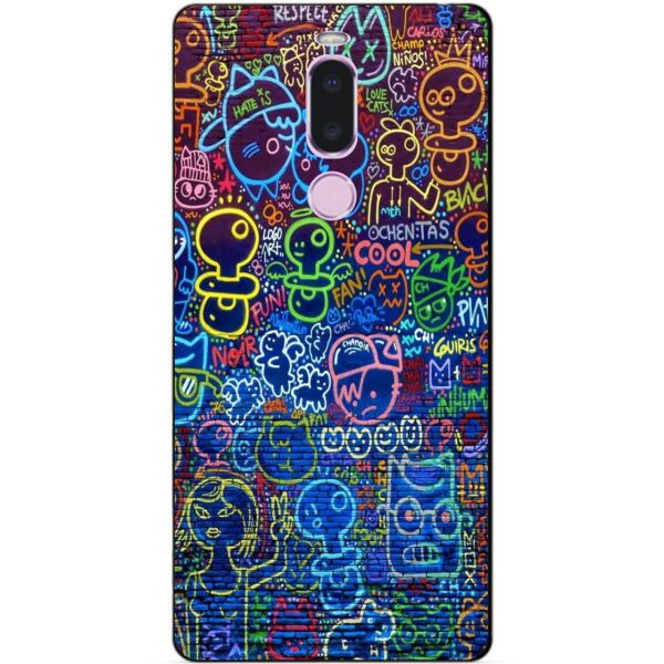 

Силиконовый чехол Candy для Meizu Note 8 с рисунком Граффити