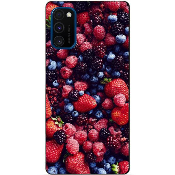 

Силиконовый бампер чехол Candy для Samsung M30s 2019 Galaxy M307f с рисунком Ягоды