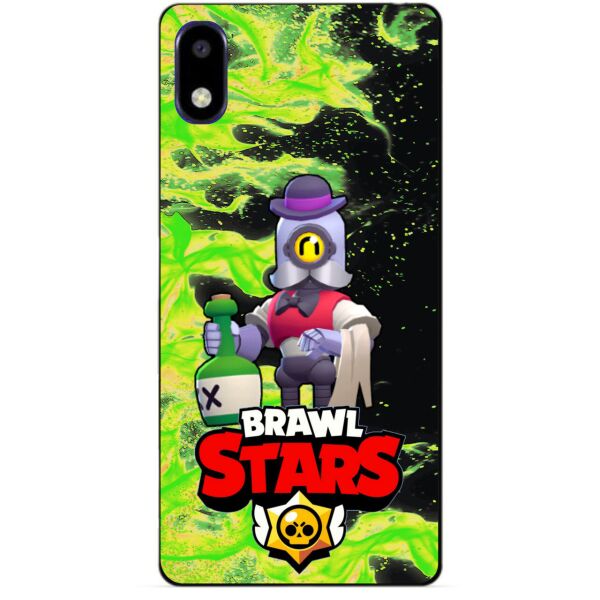 

Силиконовый чехол бампер Candy для ZTE A3 2020 с Героем Brawl Stars Барли