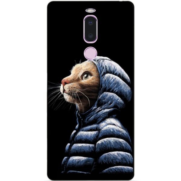 

Силиконовый чехол Candy для Meizu Note 8 с рисунком Кот в куртке