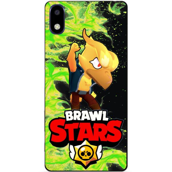 

Силиконовый чехол бампер Candy для ZTE A3 2020 с Героем Brawl Stars Ворон Феникс