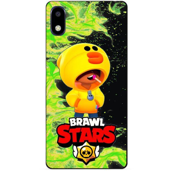 

Силиконовый чехол бампер Candy для ZTE A3 2020 с Героем Brawl Stars Леон утка