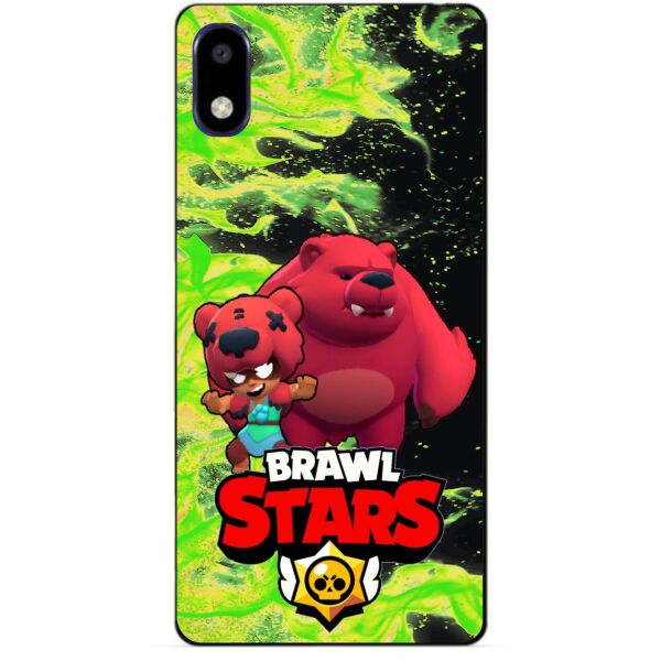 

Силиконовый чехол бампер Candy для ZTE A3 2020 с Героем Brawl Stars Нита Мишка
