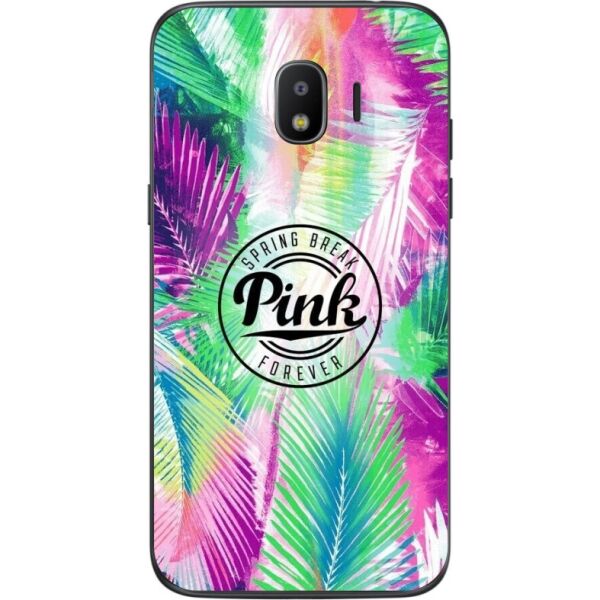

Бампер силиконовый чехол Candy для Samsung J2 2018 Galaxy J250 с рисунком Pink