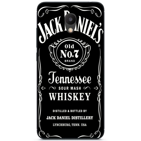 

Силиконовый бампер чехол Candy для Meizu M6 с рисунком Jack Daniels