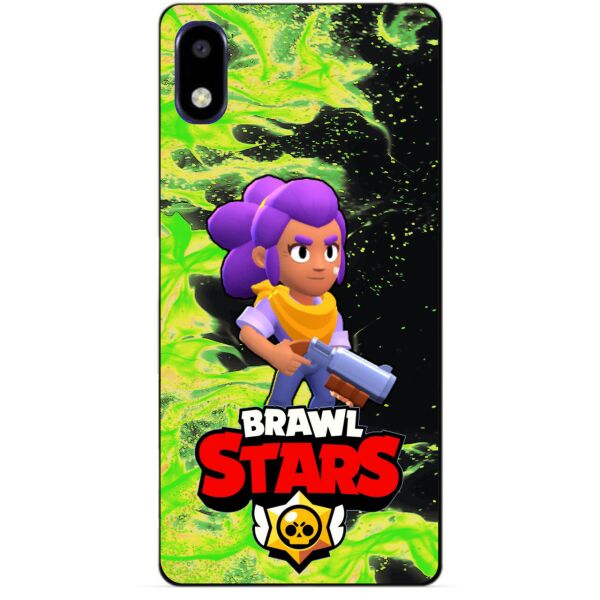 

Силиконовый чехол бампер Candy для ZTE A3 2020 с Героем Brawl Stars Шелли