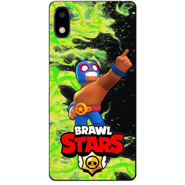 

Силиконовый чехол бампер Candy для ZTE A3 2020 с Героем Brawl Stars Эль Примо