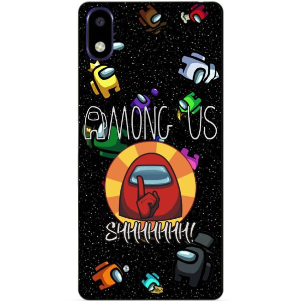 

Силиконовый чехол бампер Candy для ZTE A3 2020 с рисунком Among Us