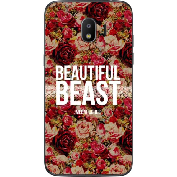 

Бампер силиконовый чехол Candy для Samsung J2 2018 Galaxy J250 с рисунком Розы